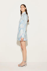 PUCCI Skirts | Women Iride-Print Silk-Twill Skirt