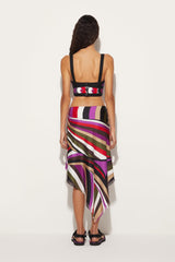 PUCCI Skirts | Women Iride-Print Silk-Twill Skirt