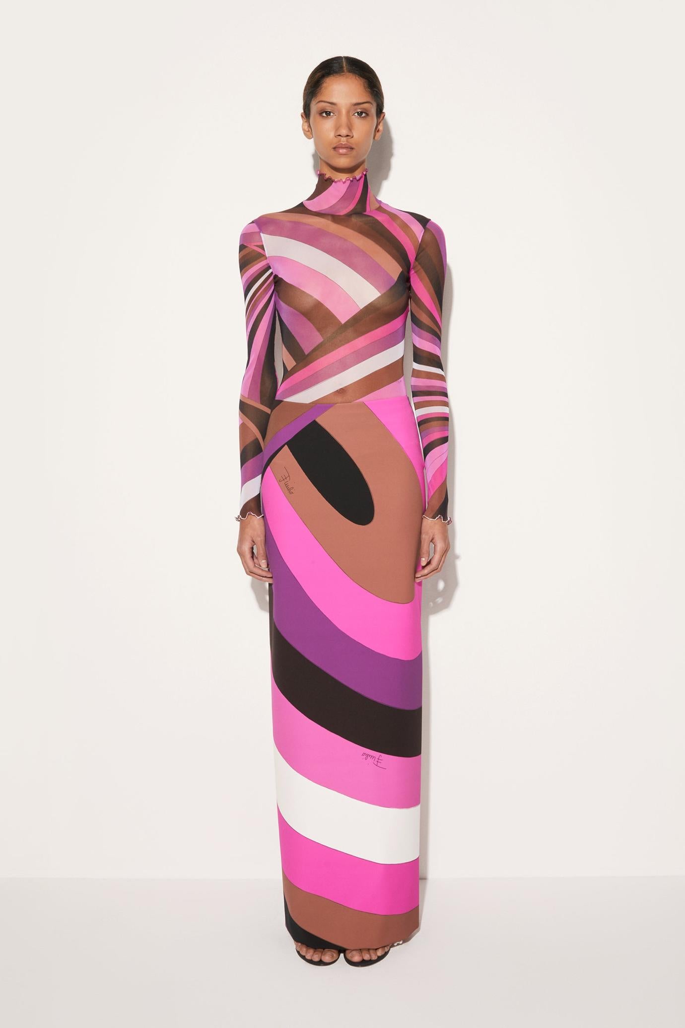 PUCCI Skirts | Women Iride-Print Skirt