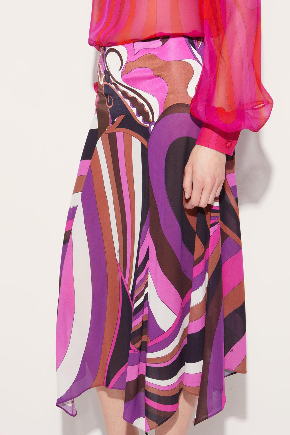 PUCCI Skirts | Women Iride-Print Skirt