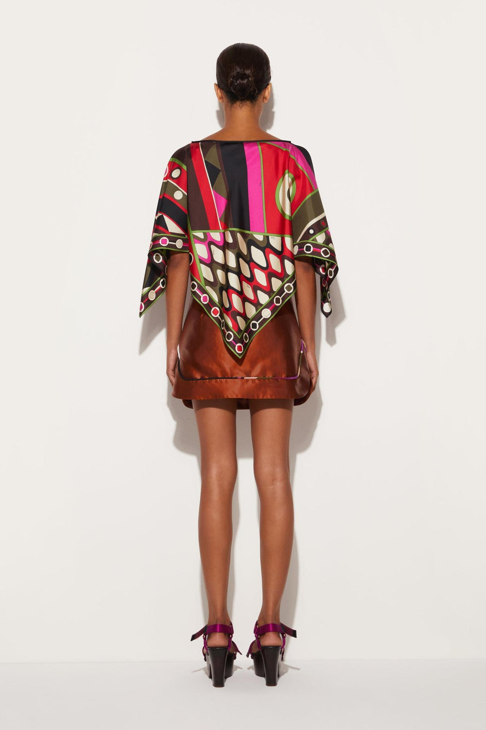 PUCCI Skirts | Women Leather-Effect Mini Skirt