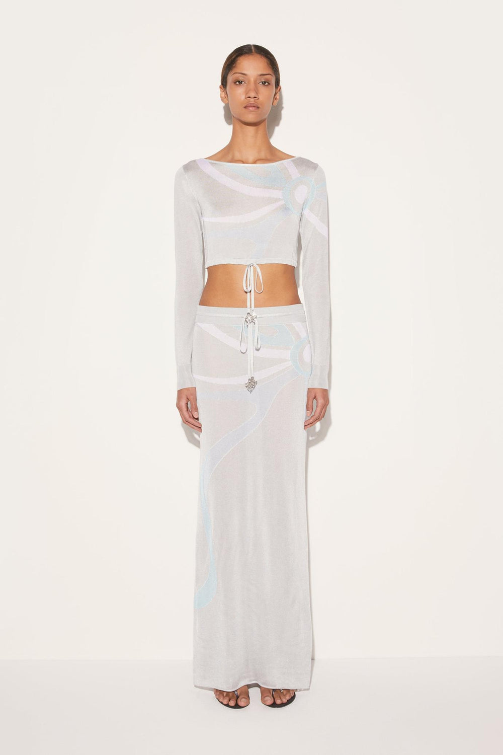 PUCCI Skirts | Women Marmo-Jacquard Long Skirt