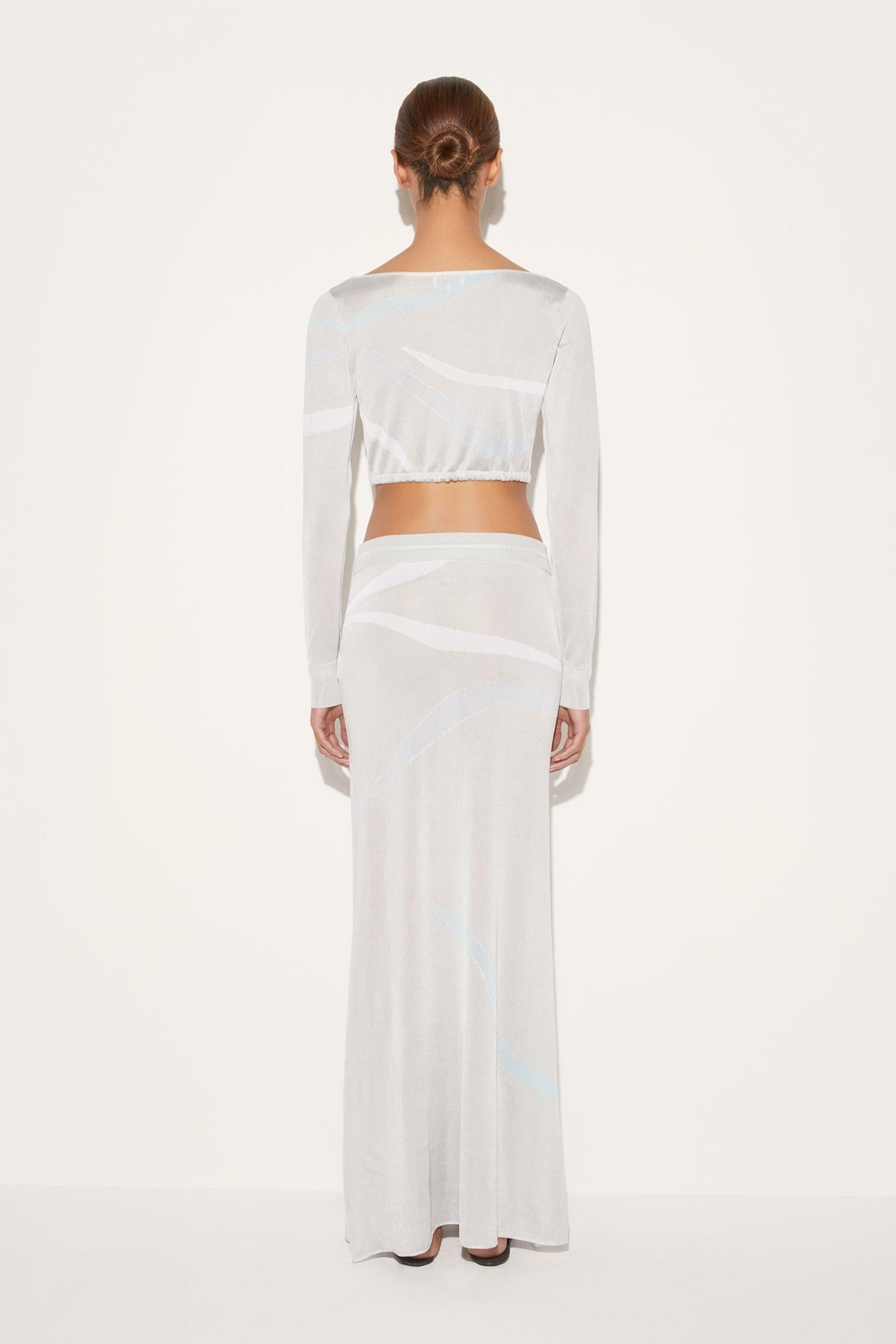 PUCCI Skirts | Women Marmo-Jacquard Long Skirt