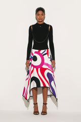PUCCI Skirts | Women Marmo-Print A-Line Skirt