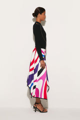 PUCCI Skirts | Women Marmo-Print A-Line Skirt