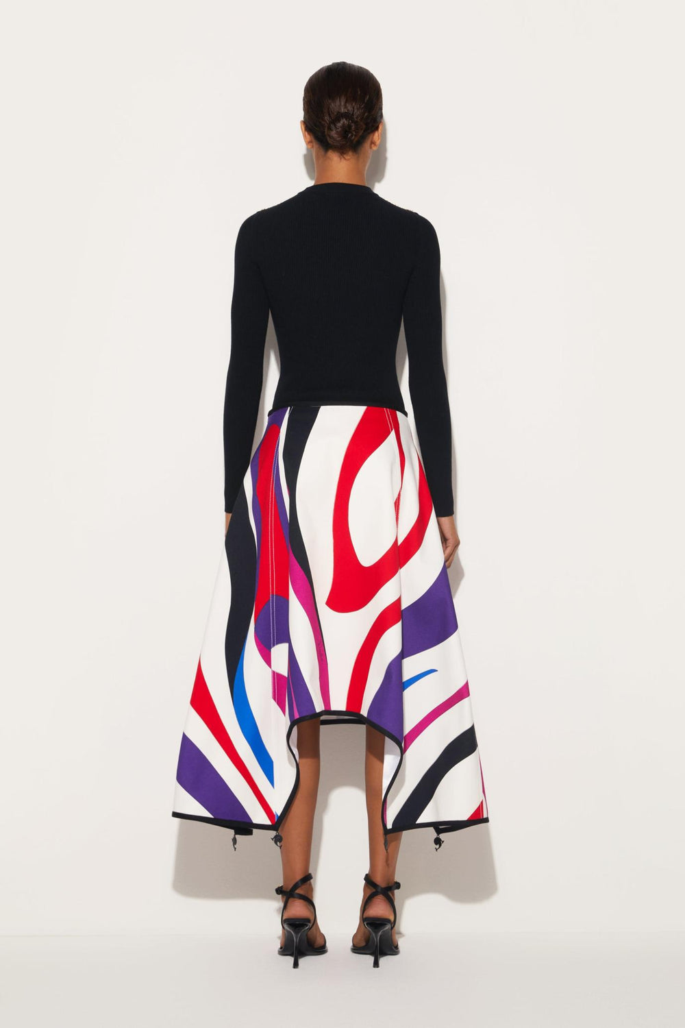 PUCCI Skirts | Women Marmo-Print A-Line Skirt