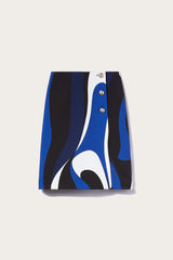 PUCCI Skirts | Women Marmo-Print Wrap Skirt