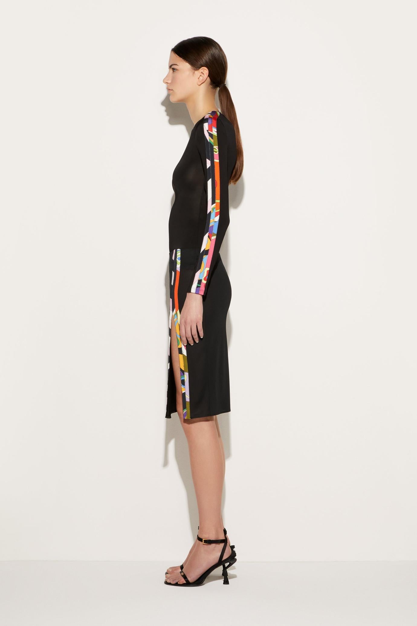 PUCCI Skirts | Women Orchidee And Iride-Print Pencil Skirt