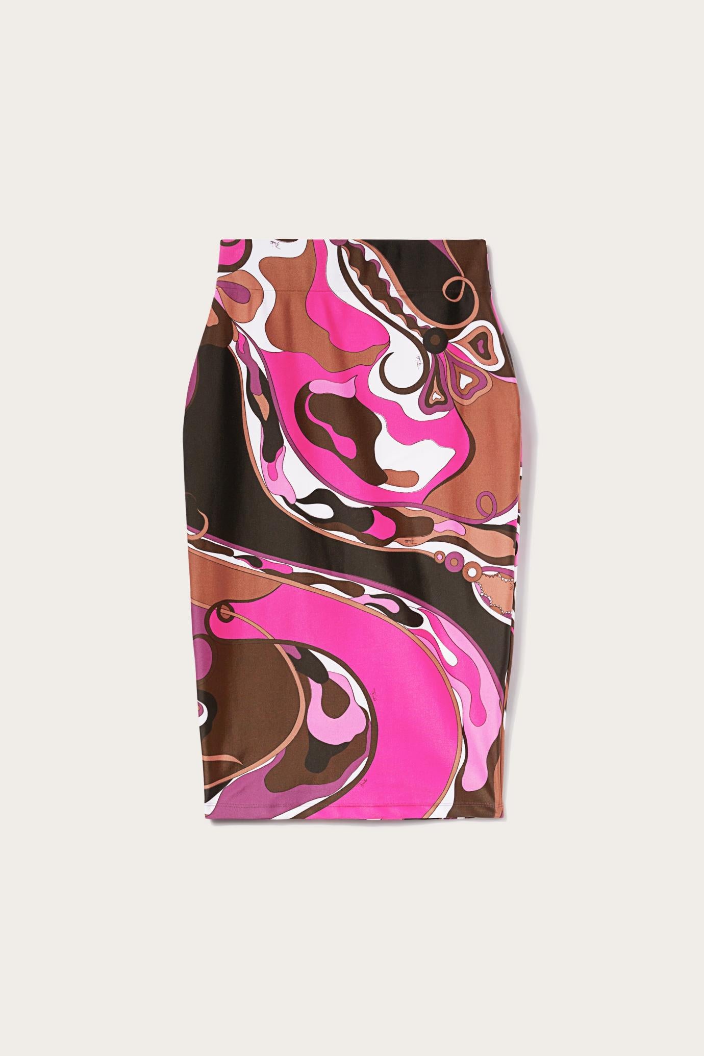 PUCCI Skirts | Women Orchidee-Print Pencil Skirt
