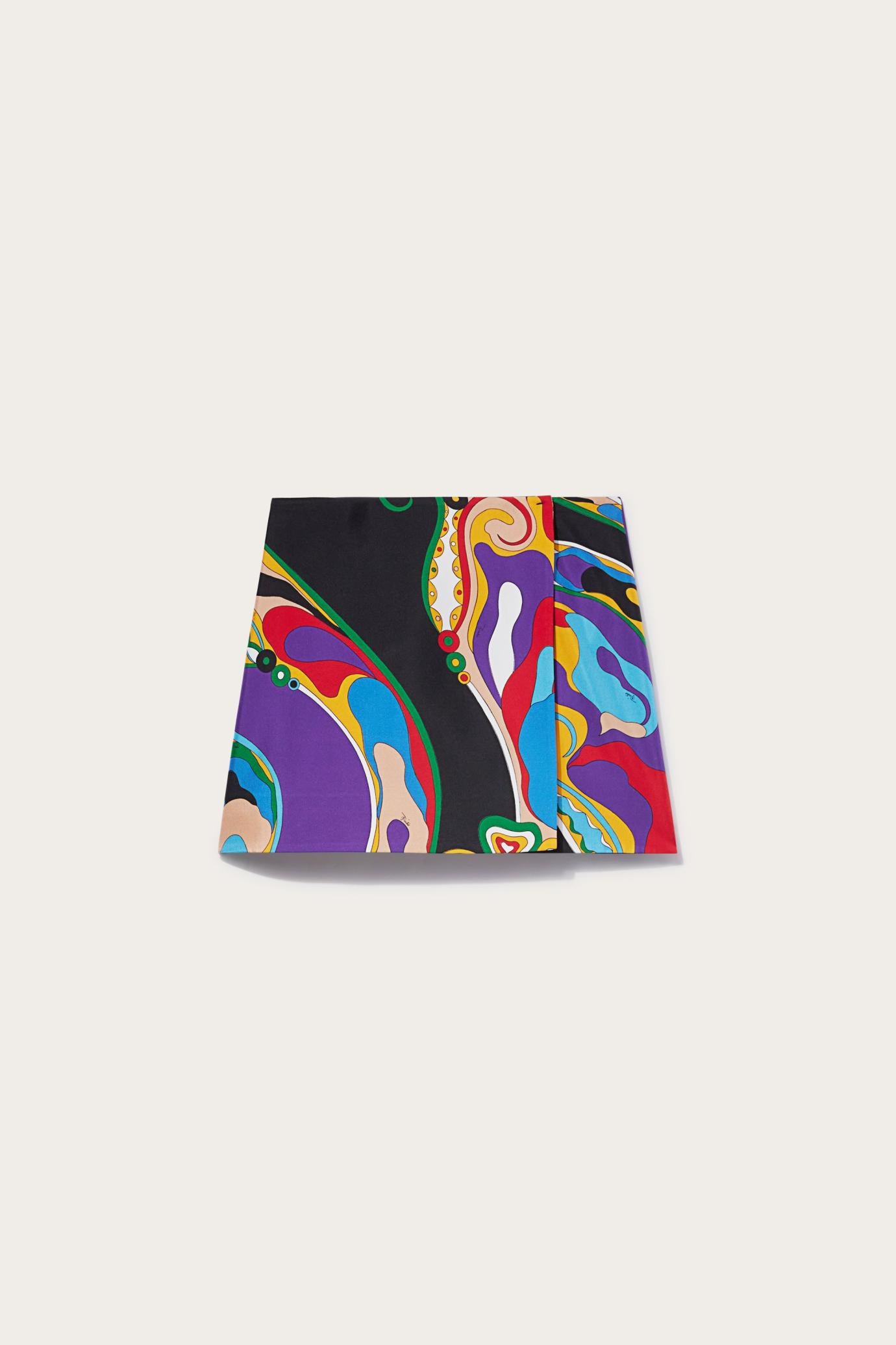 PUCCI Skirts | Women Orchidee-Print Silk-Twill Skirt