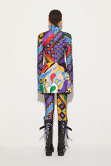 PUCCI Skirts | Women Orchidee-Print Silk-Twill Skirt