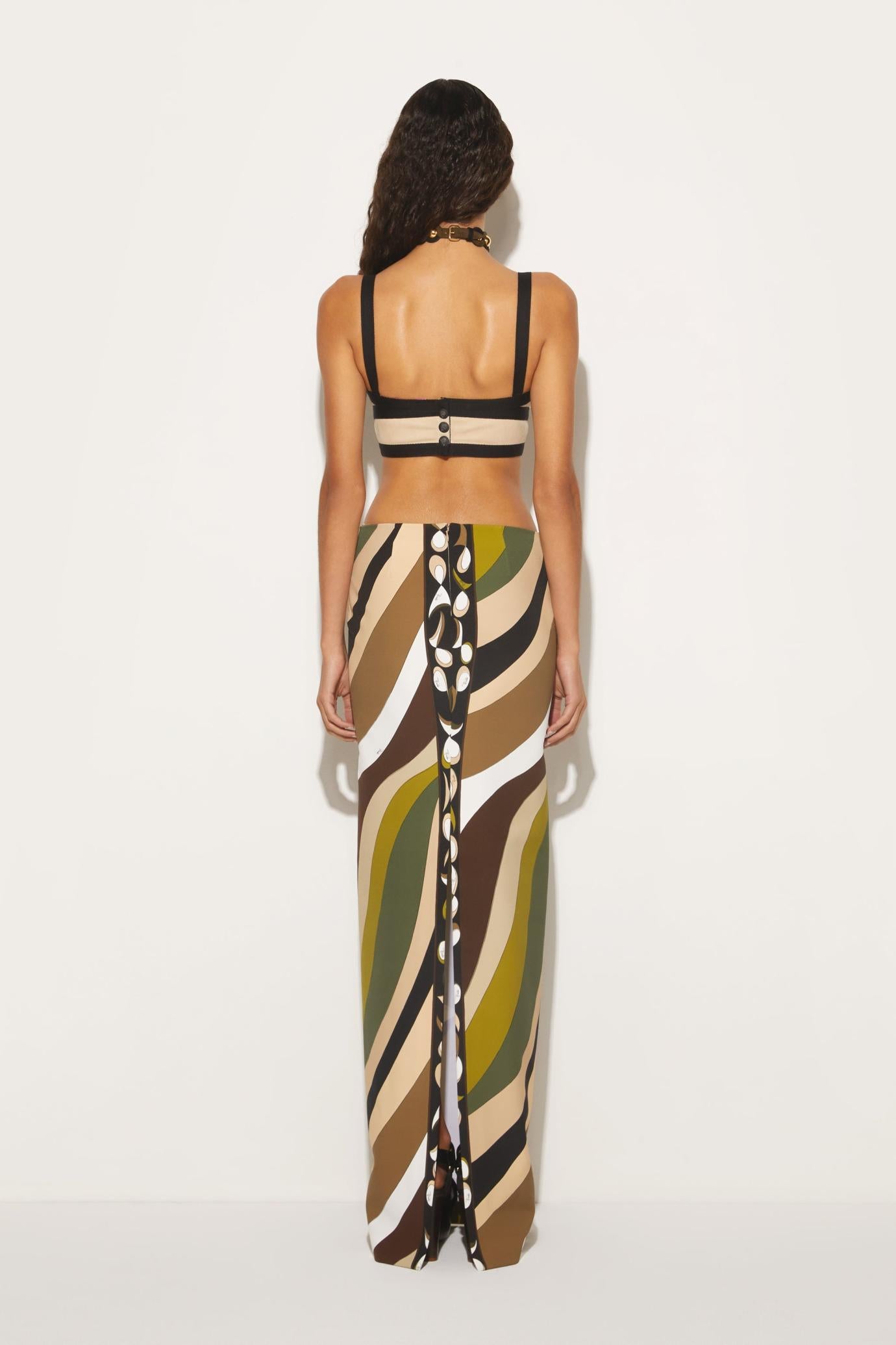 PUCCI Skirts | Women Pesci-Print Long Skirt