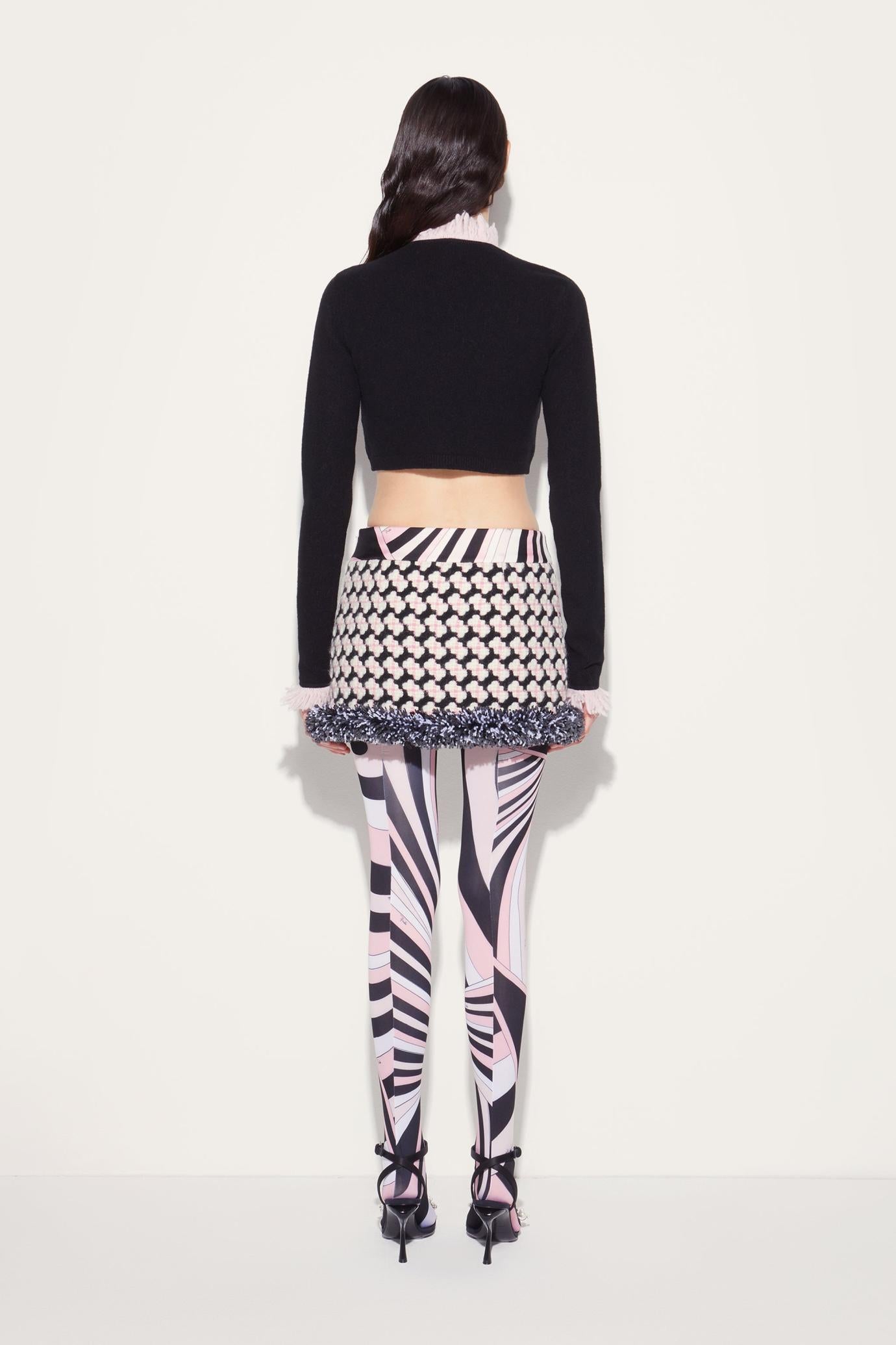 PUCCI Skirts | Women Tweed Mini Skirt