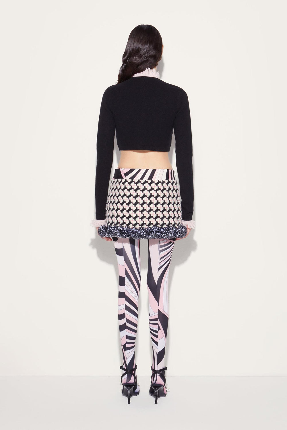 PUCCI Skirts | Women Tweed Mini Skirt