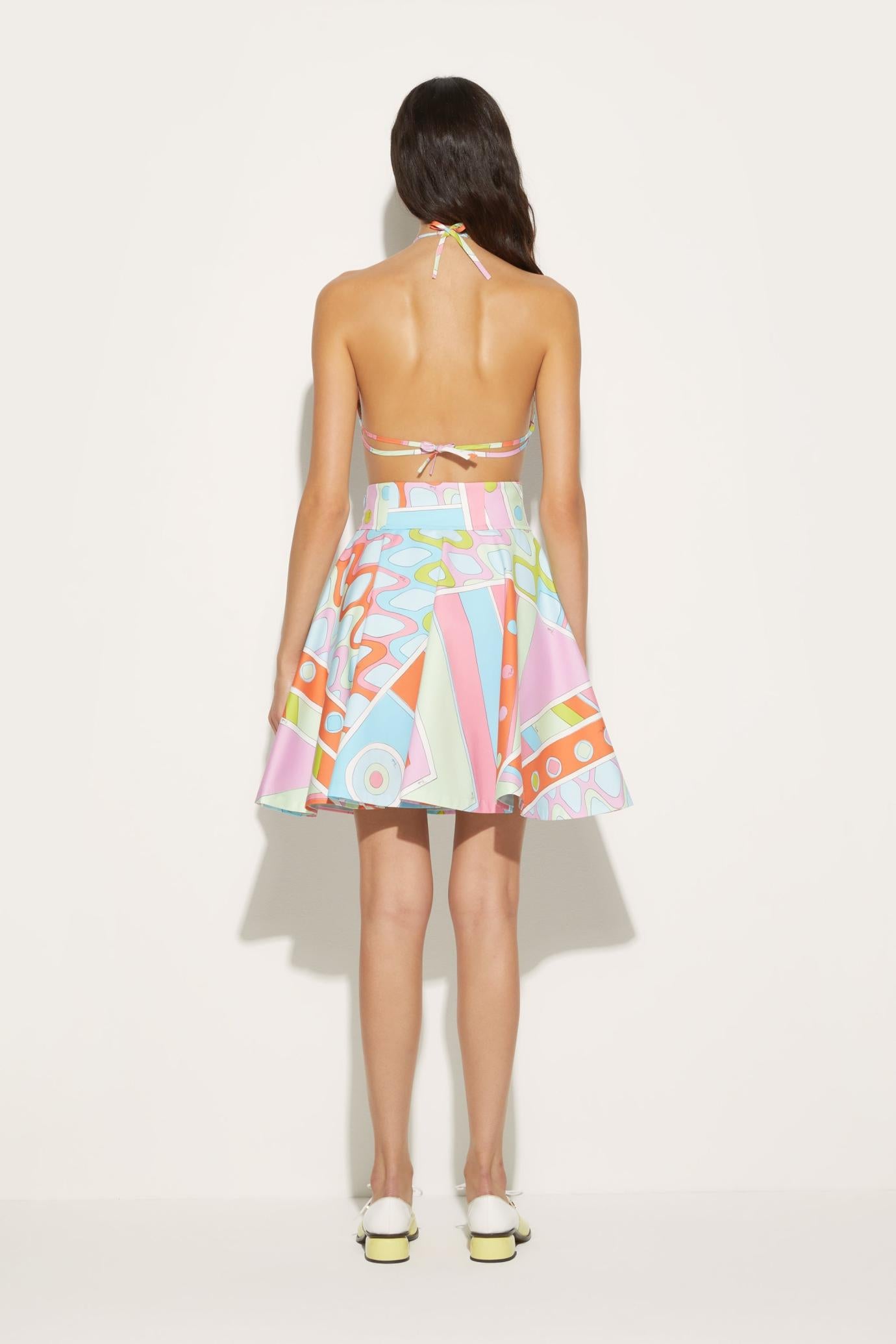 PUCCI Skirts | Women Vivara-Print Cotton Mini Skirt