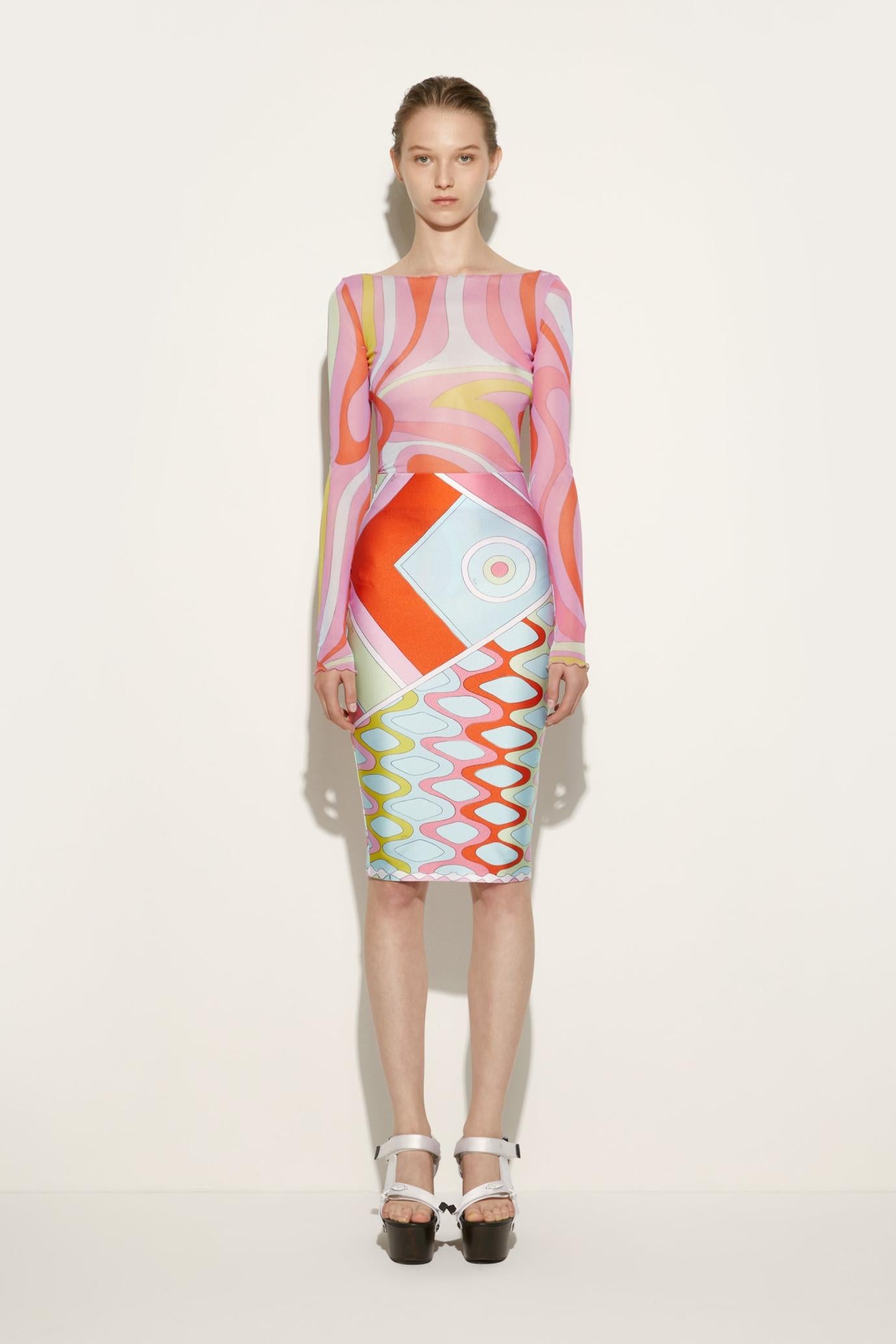 PUCCI Skirts | Women Vivara-Print Pencil Skirt