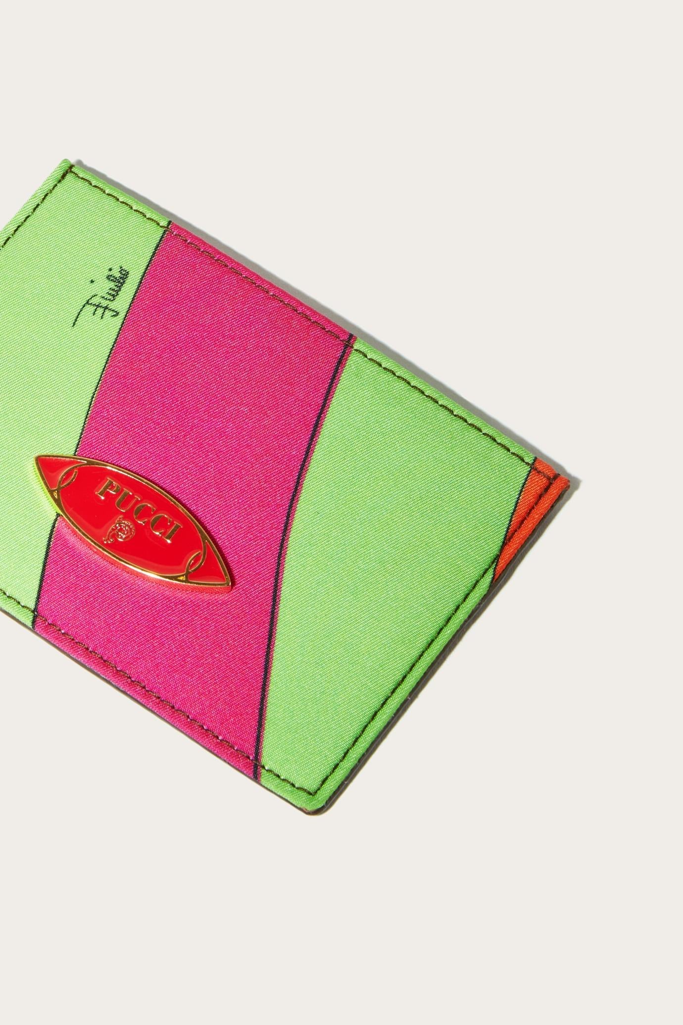 PUCCI Small Leather Goods | Women Iride-Print Card Holder