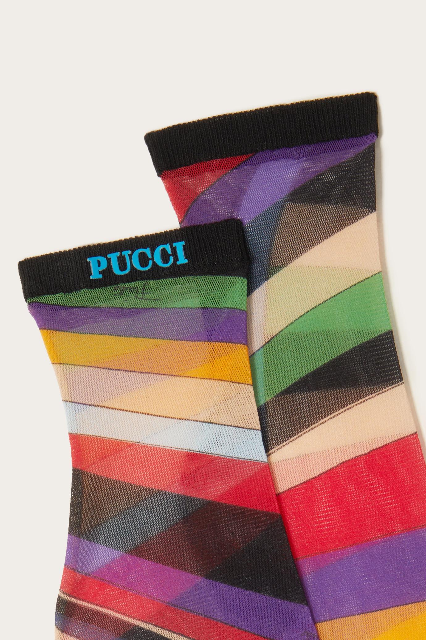 PUCCI Socks And Tights | Women Iride-Print Socks