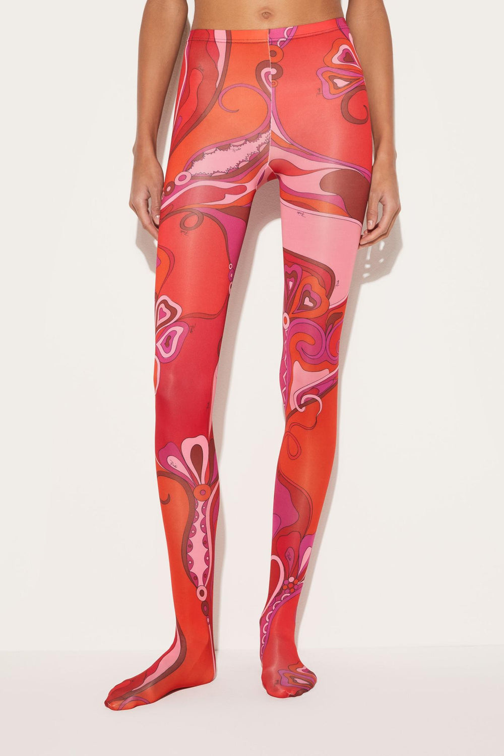 PUCCI Socks And Tights | Women Orchidee-Print Tights
