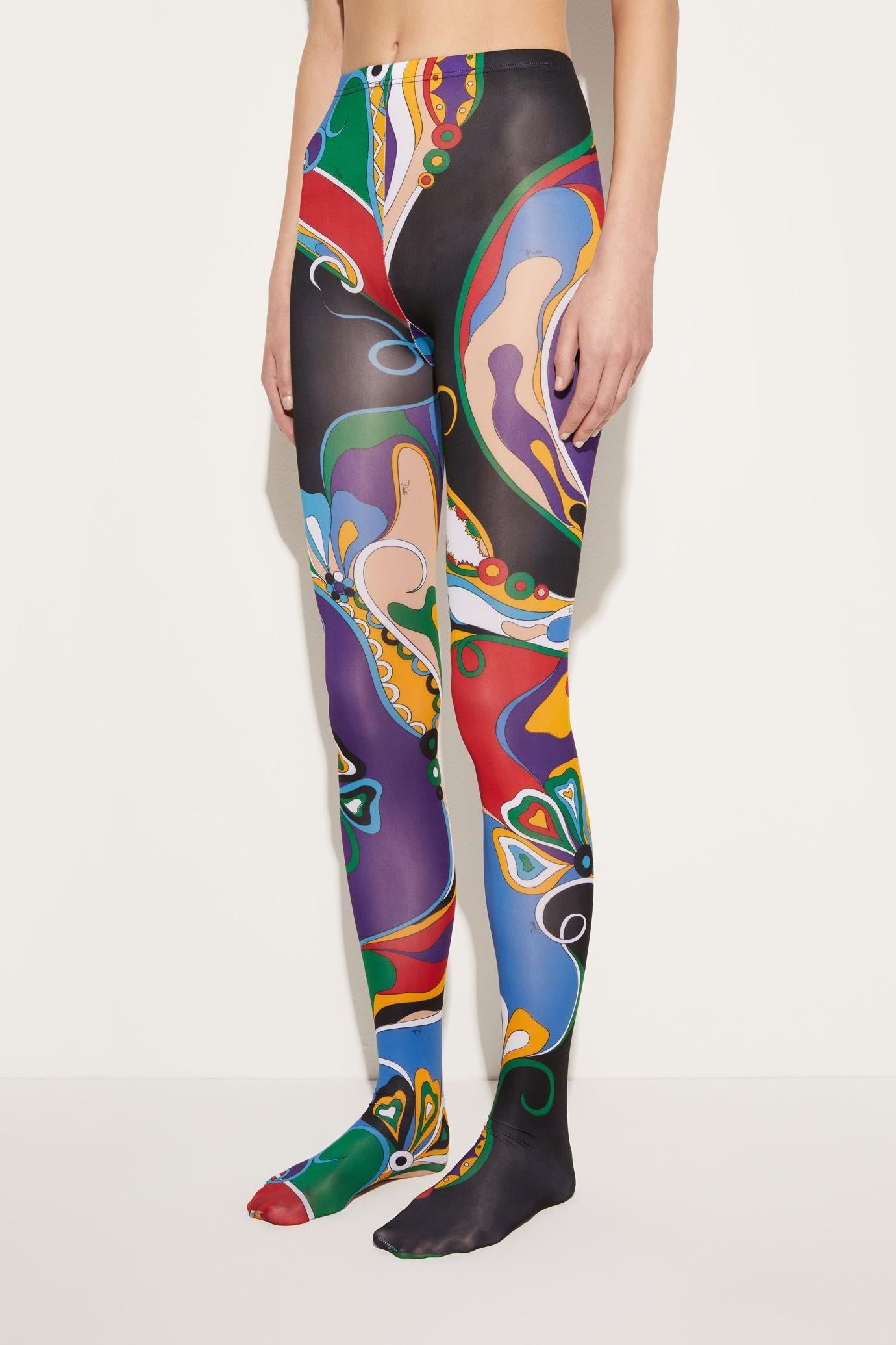 PUCCI Socks And Tights | Women Orchidee-Print Tights