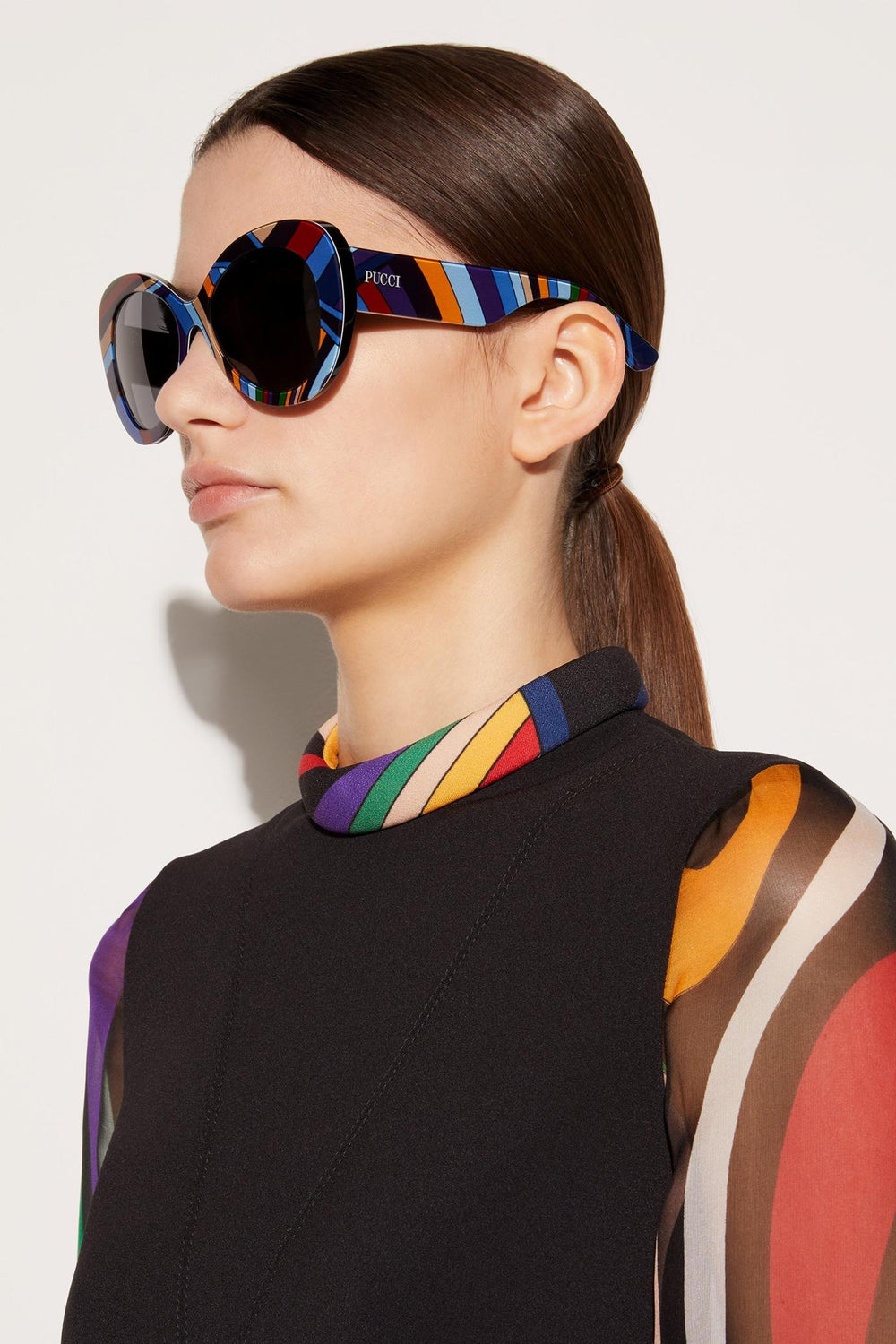 PUCCI Sunglasses | Women Iride-Print Sunglasses