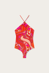 PUCCI Swimsuits | Women Orchidee-Print Swimsuit