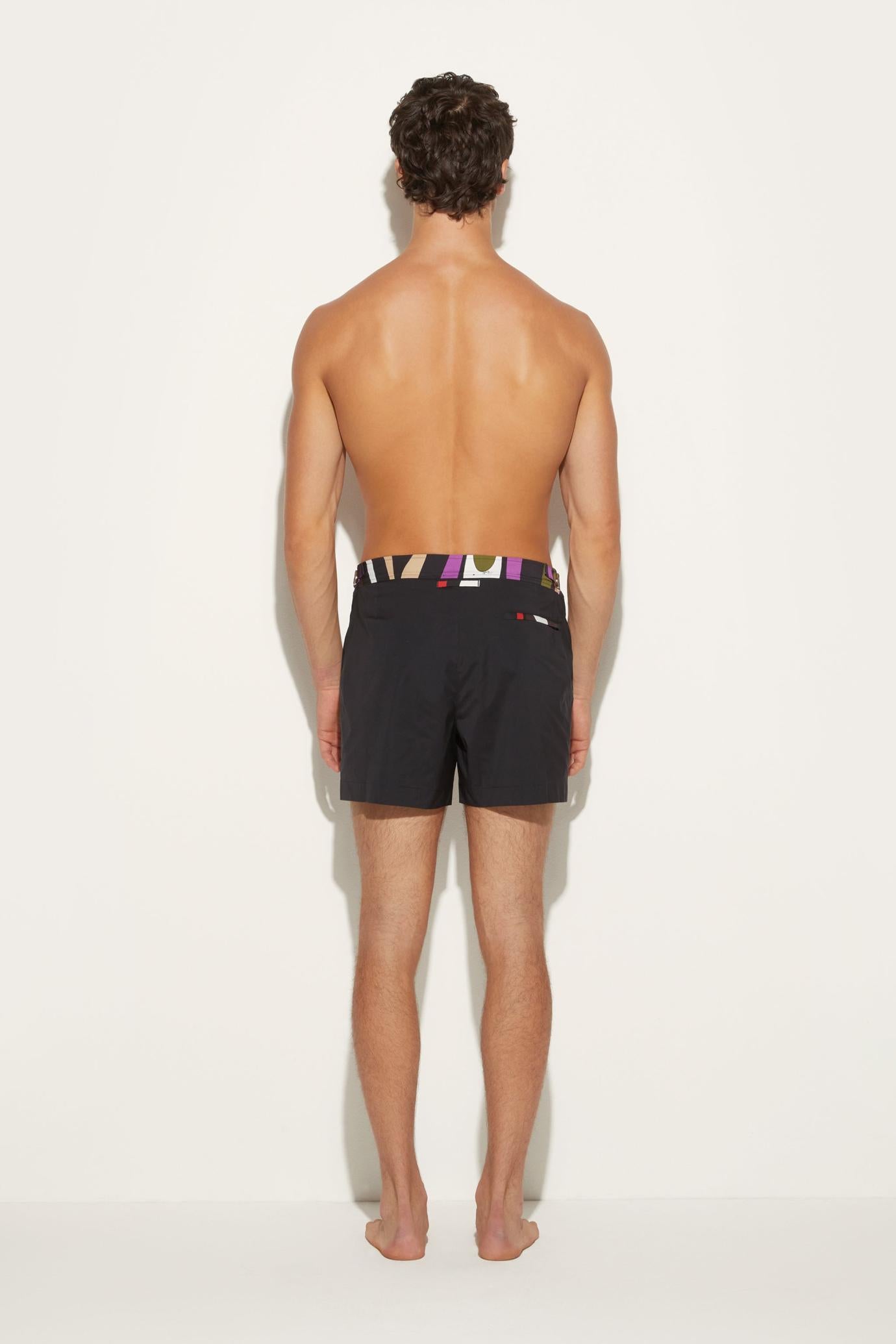 PUCCI Swimwear | Men Marmo-Print Swim Shorts