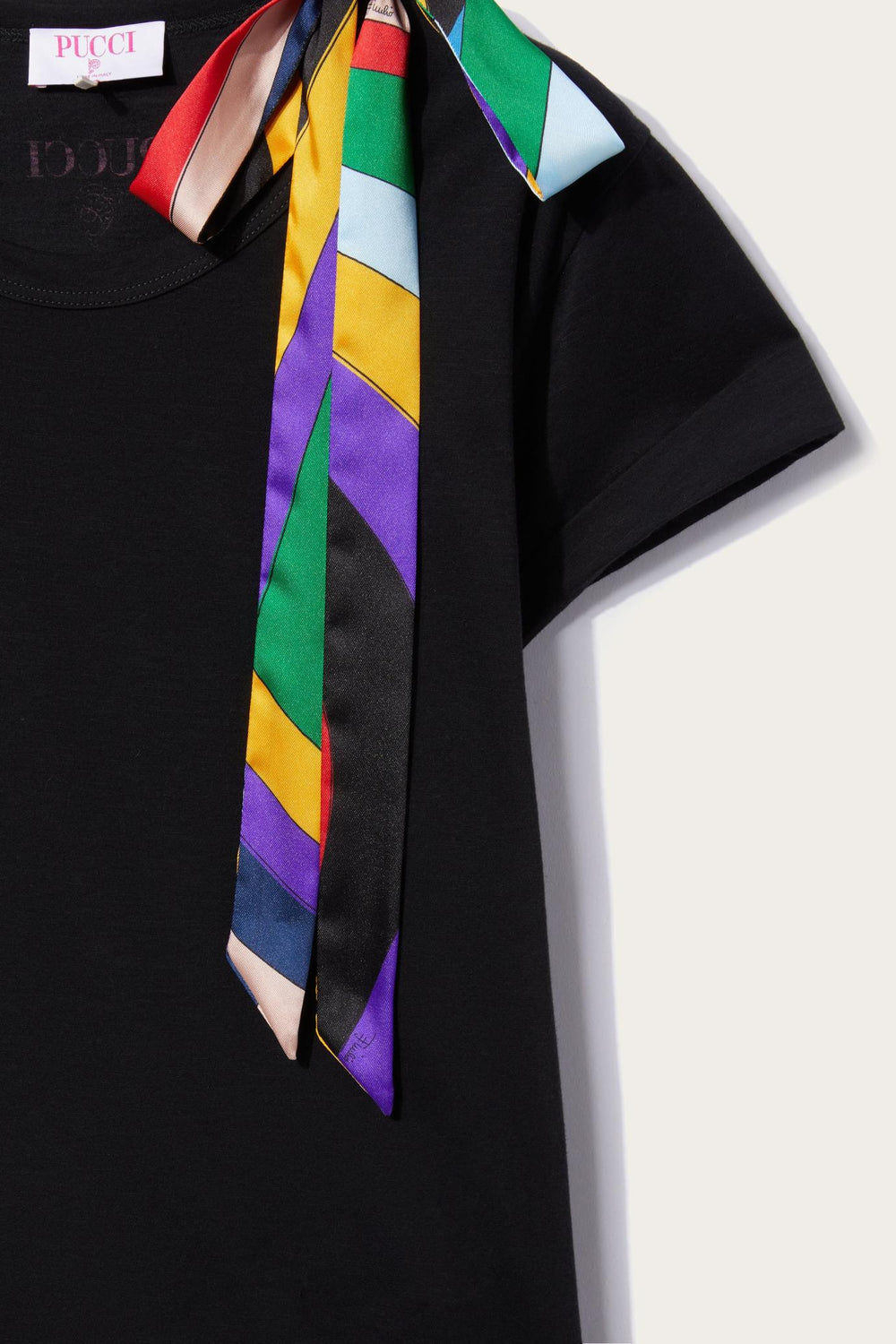 PUCCI T-Shirts And Sweatshirts | Women Bow-Embellished T-Shirt