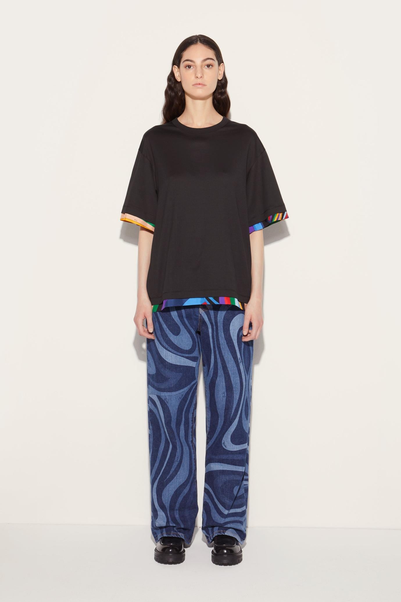 PUCCI T-Shirts And Sweatshirts | Women Cotton T-Shirt
