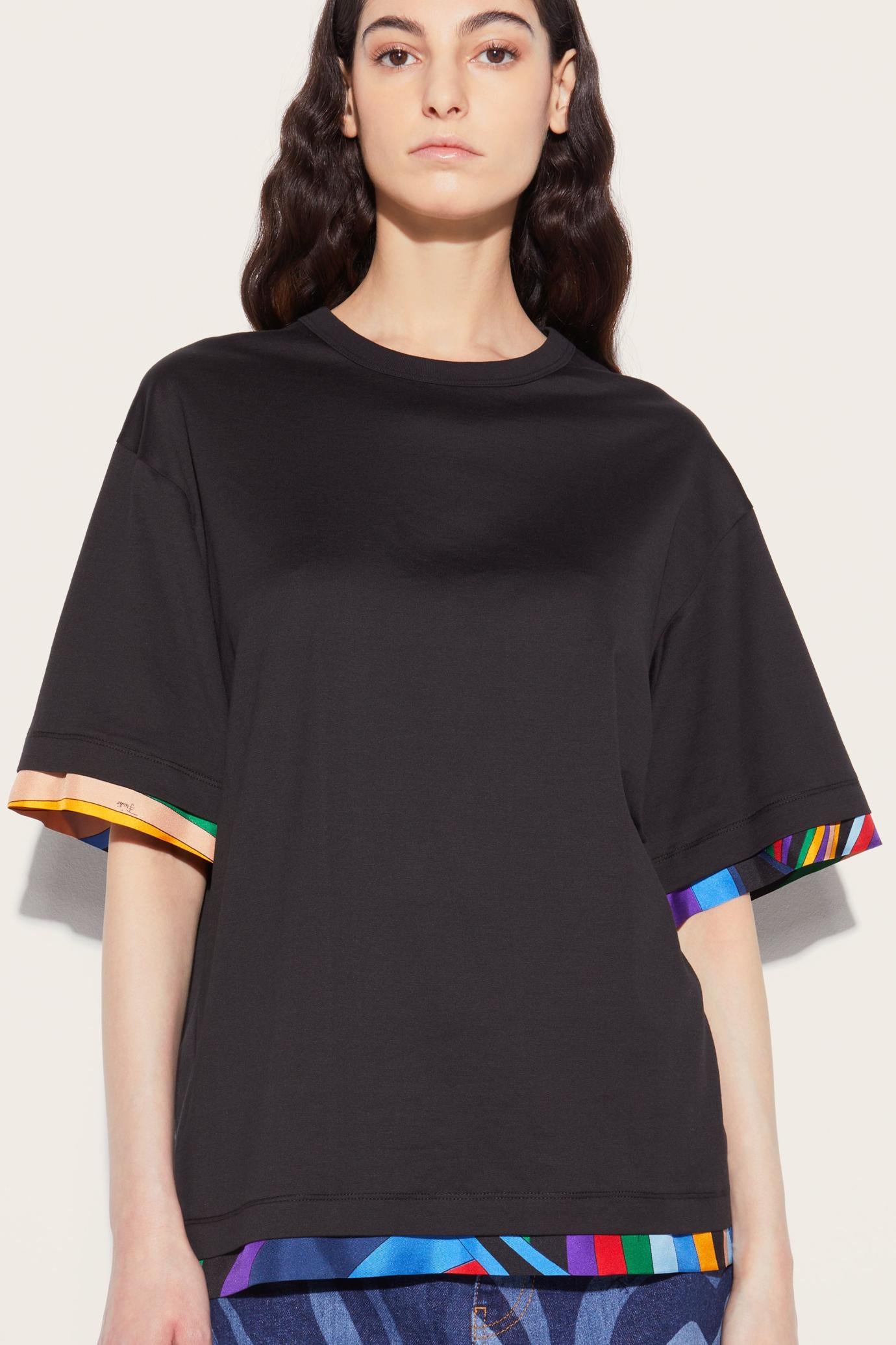 PUCCI T-Shirts And Sweatshirts | Women Cotton T-Shirt