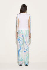 PUCCI T-Shirts And Sweatshirts | Women Iride-Print Cotton T-Shirt