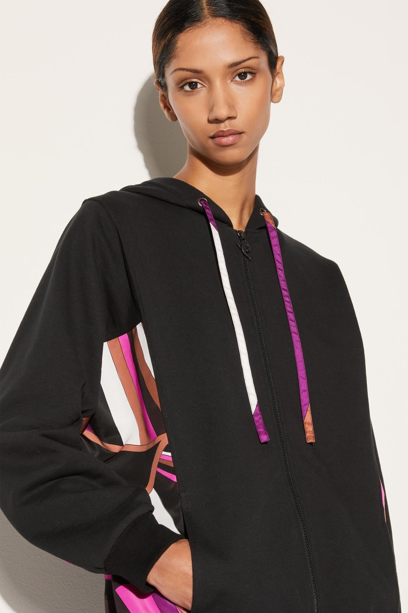 PUCCI T-Shirts And Sweatshirts | Women Iride-Print Hoodie