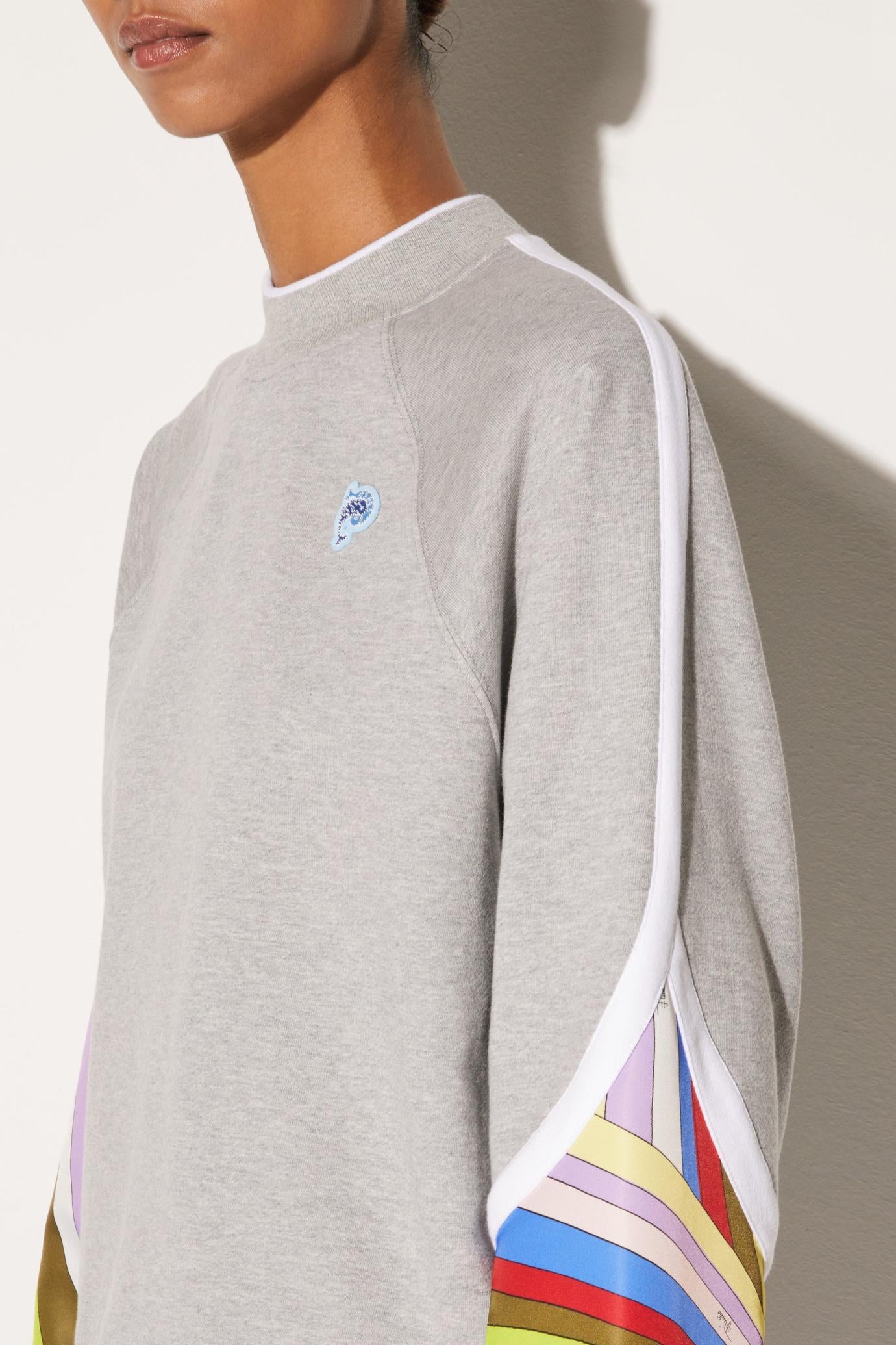 PUCCI T-Shirts And Sweatshirts | Women Iride-Print Sweatshirt