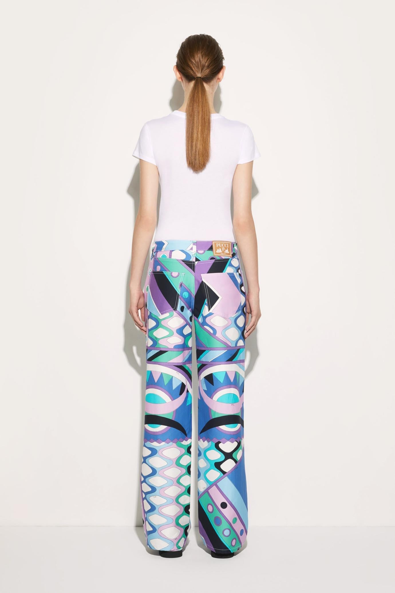 PUCCI T-Shirts And Sweatshirts | Women Iride-Print T-Shirt