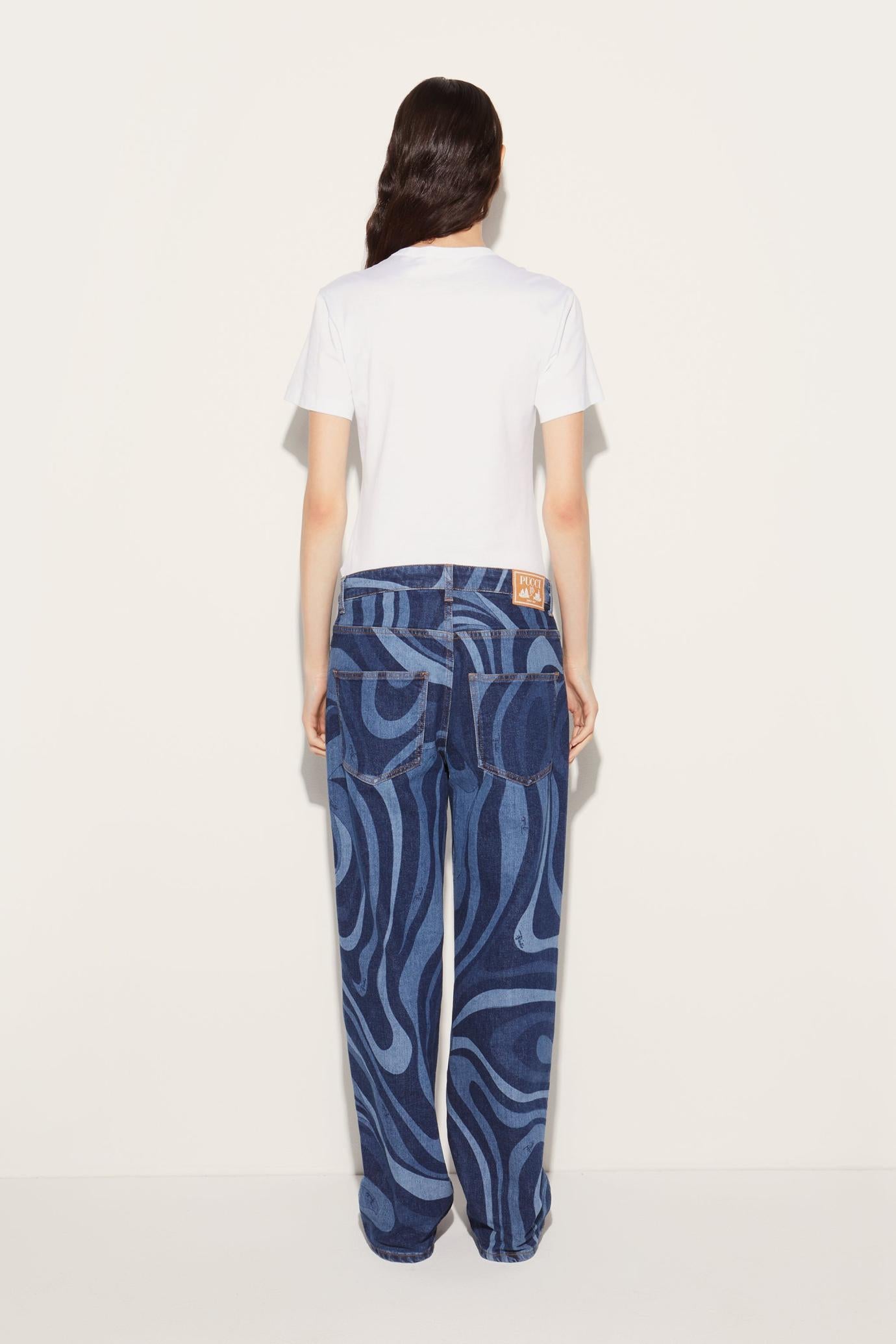 PUCCI T-Shirts And Sweatshirts | Women Logo-Print Cotton T-Shirt