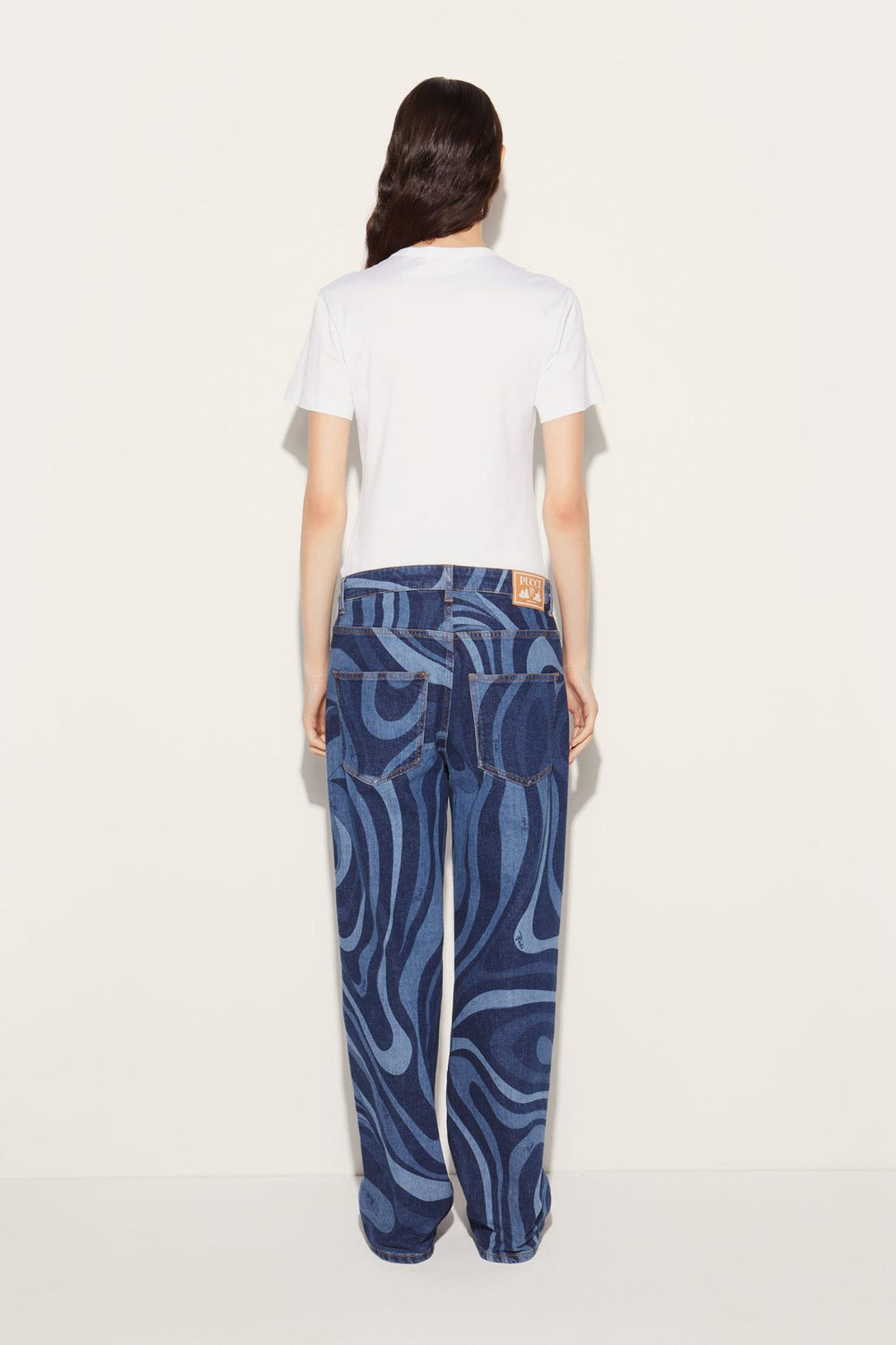 PUCCI T-Shirts And Sweatshirts | Women Logo-Print Cotton T-Shirt