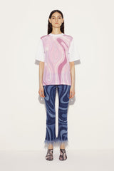 PUCCI T-Shirts And Sweatshirts | Women Marmo-Print T-Shirt