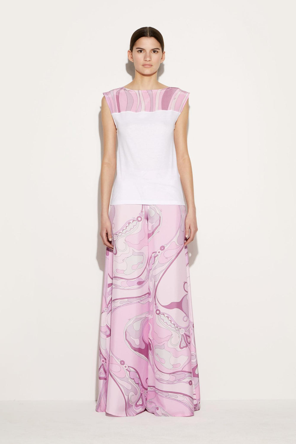 PUCCI T-Shirts And Sweatshirts | Women Marmo-Print T-Shirt