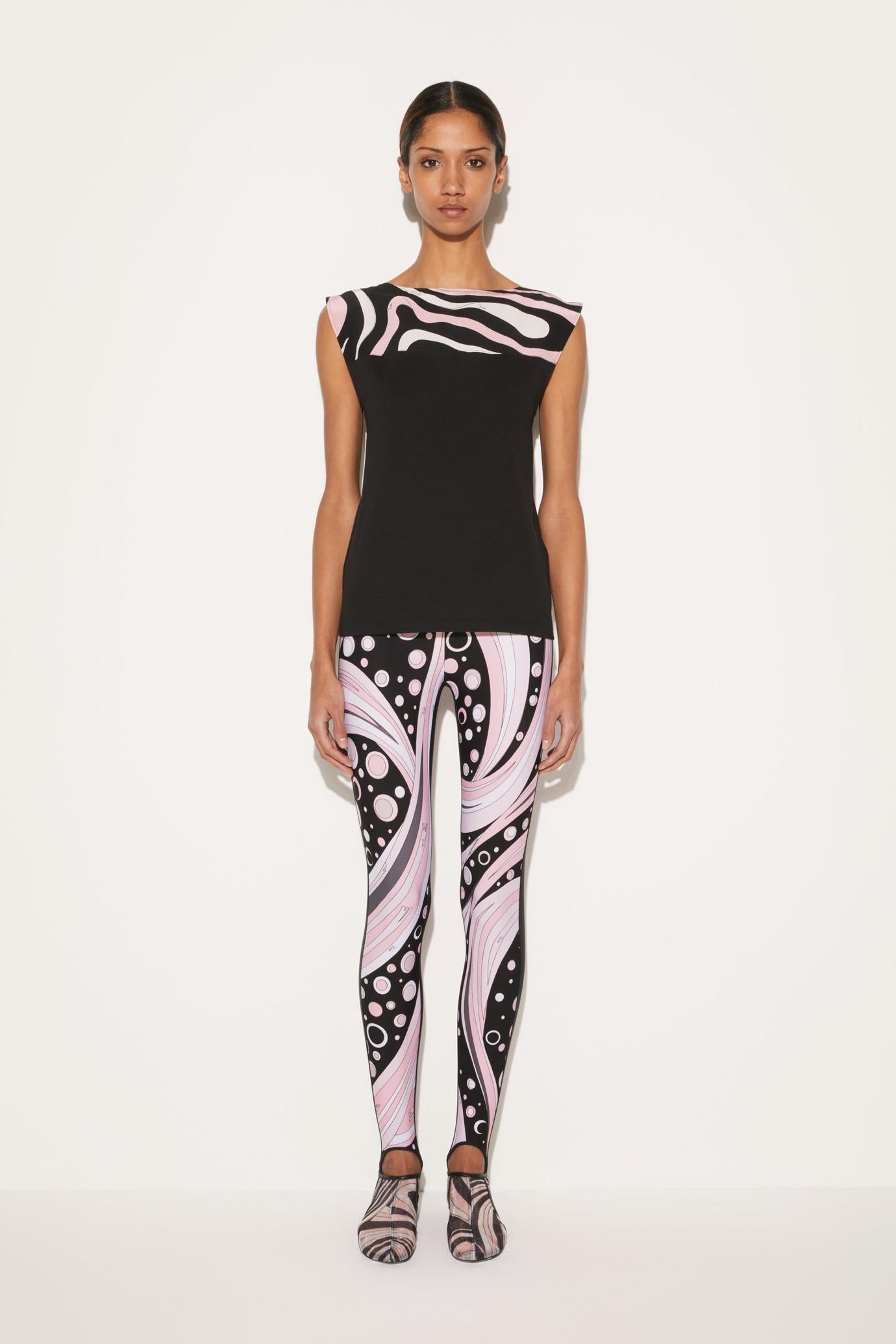 PUCCI T-Shirts And Sweatshirts | Women Marmo-Print T-Shirt
