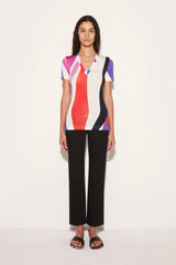 PUCCI T-Shirts And Sweatshirts | Women Marmo-Print T-Shirt