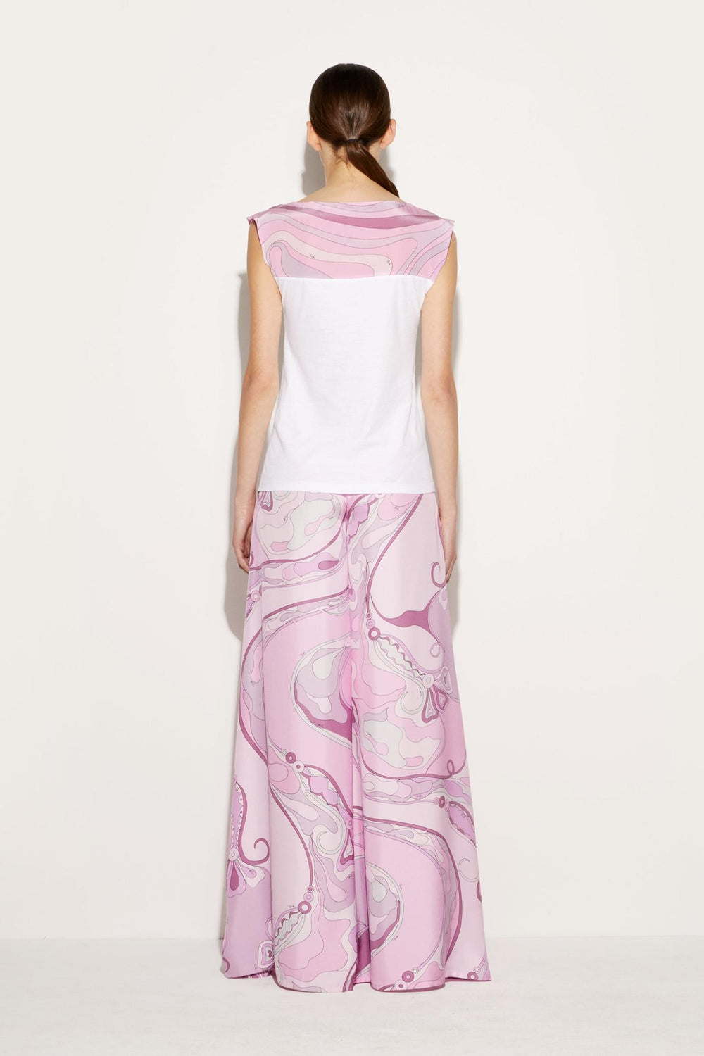 PUCCI T-Shirts And Sweatshirts | Women Marmo-Print T-Shirt