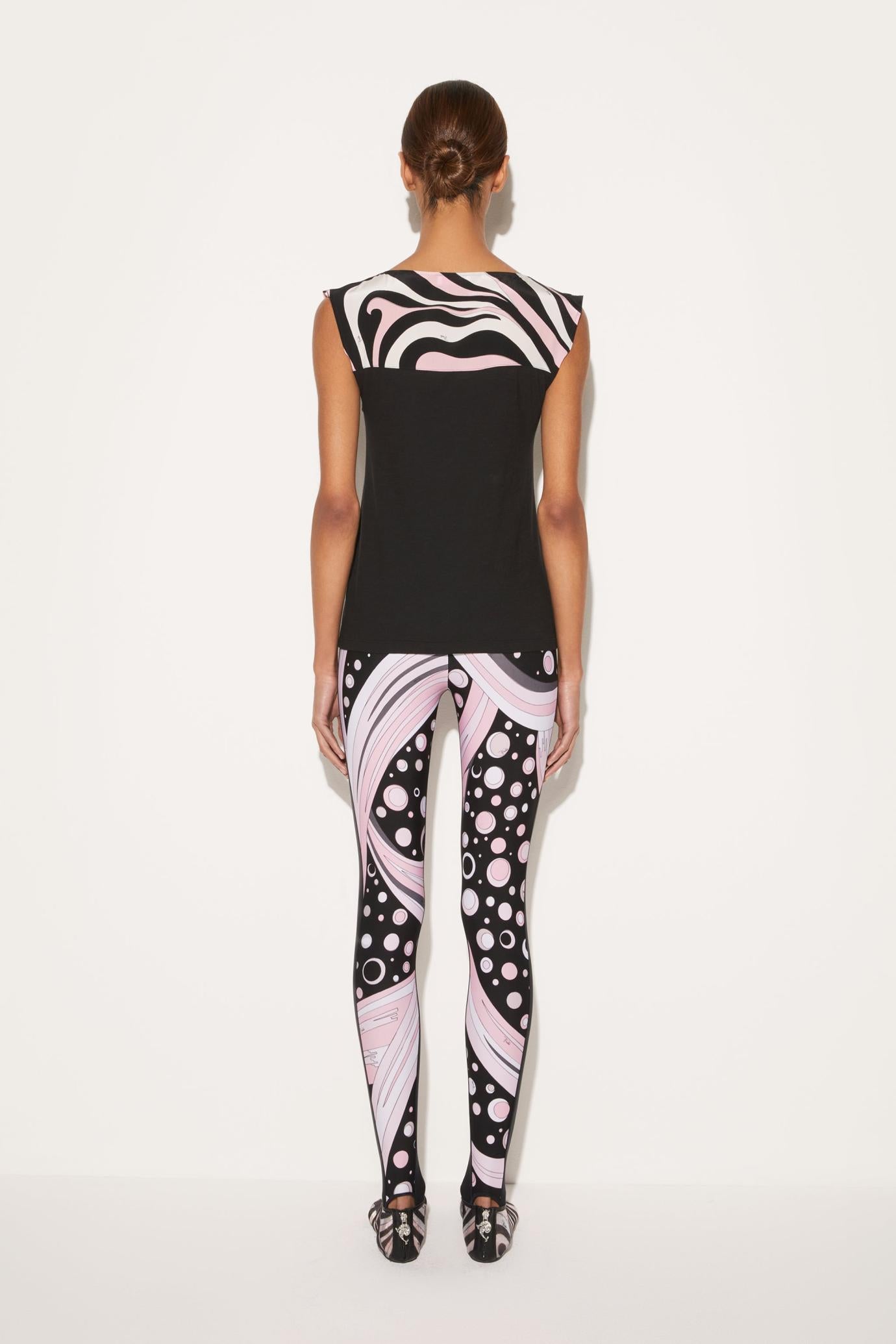 PUCCI T-Shirts And Sweatshirts | Women Marmo-Print T-Shirt