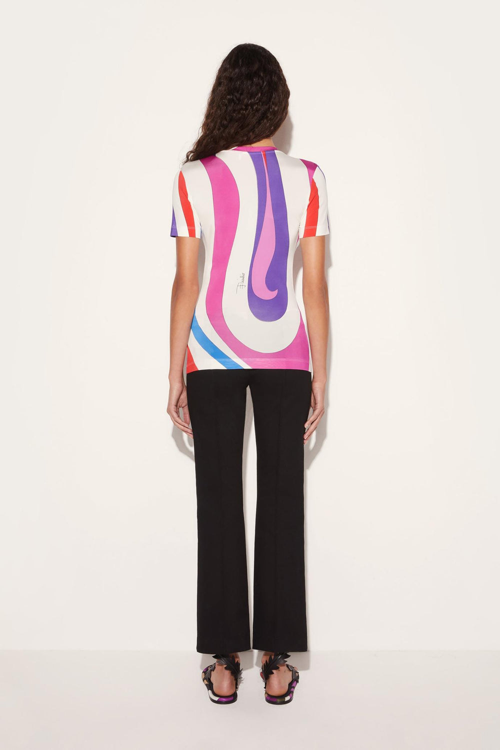 PUCCI T-Shirts And Sweatshirts | Women Marmo-Print T-Shirt