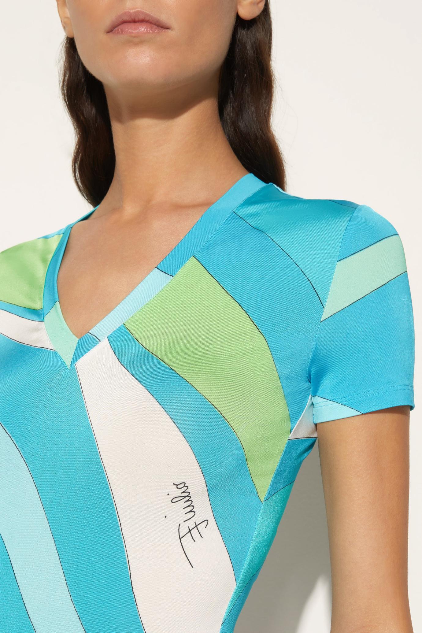 PUCCI T-Shirts And Sweatshirts | Women Marmo-Print T-Shirt