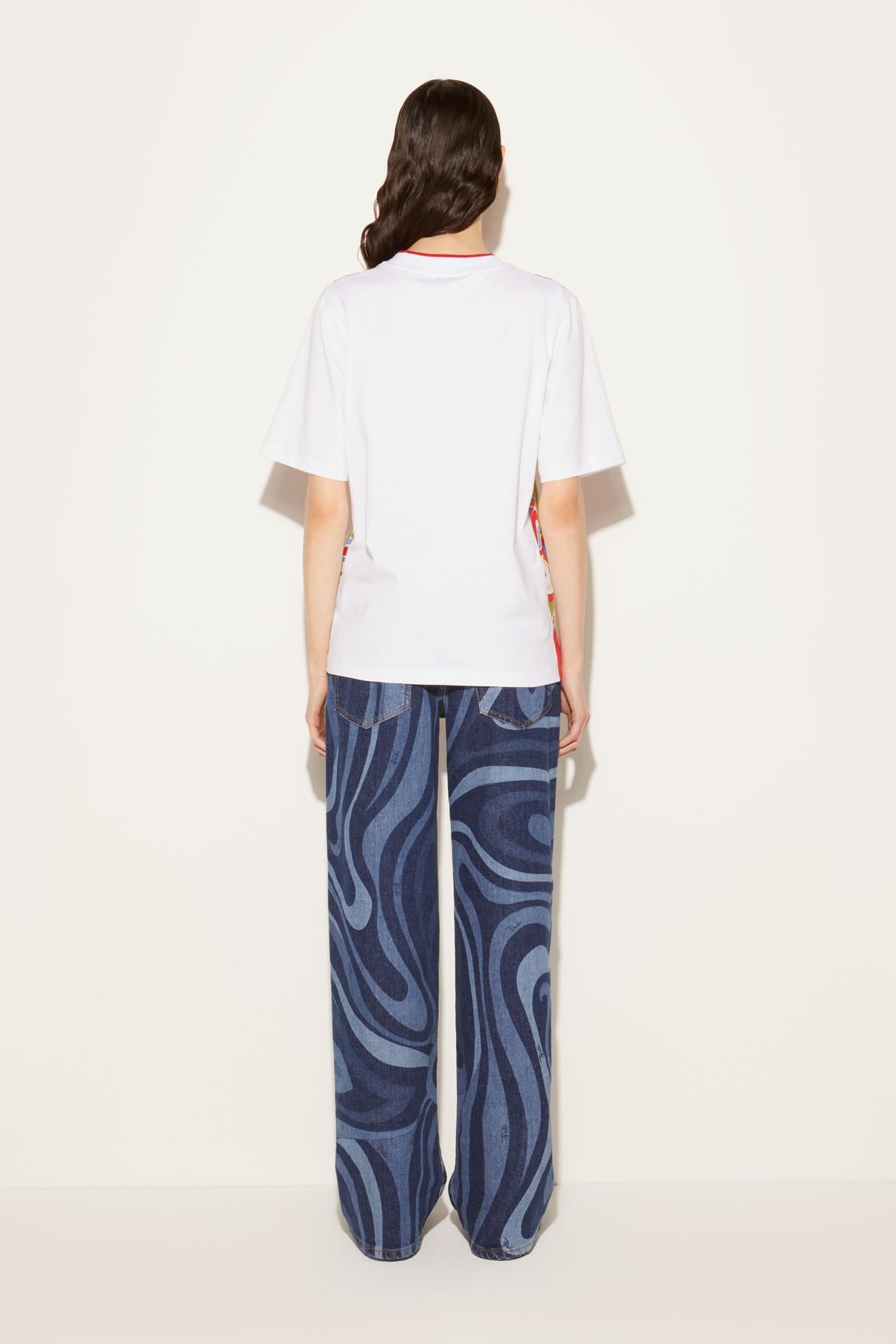 PUCCI T-Shirts And Sweatshirts | Women Orchidee-Print T-Shirt