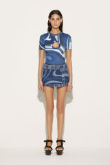 PUCCI T-Shirts And Sweatshirts | Women Pucci P Marmo-Print T-Shirt