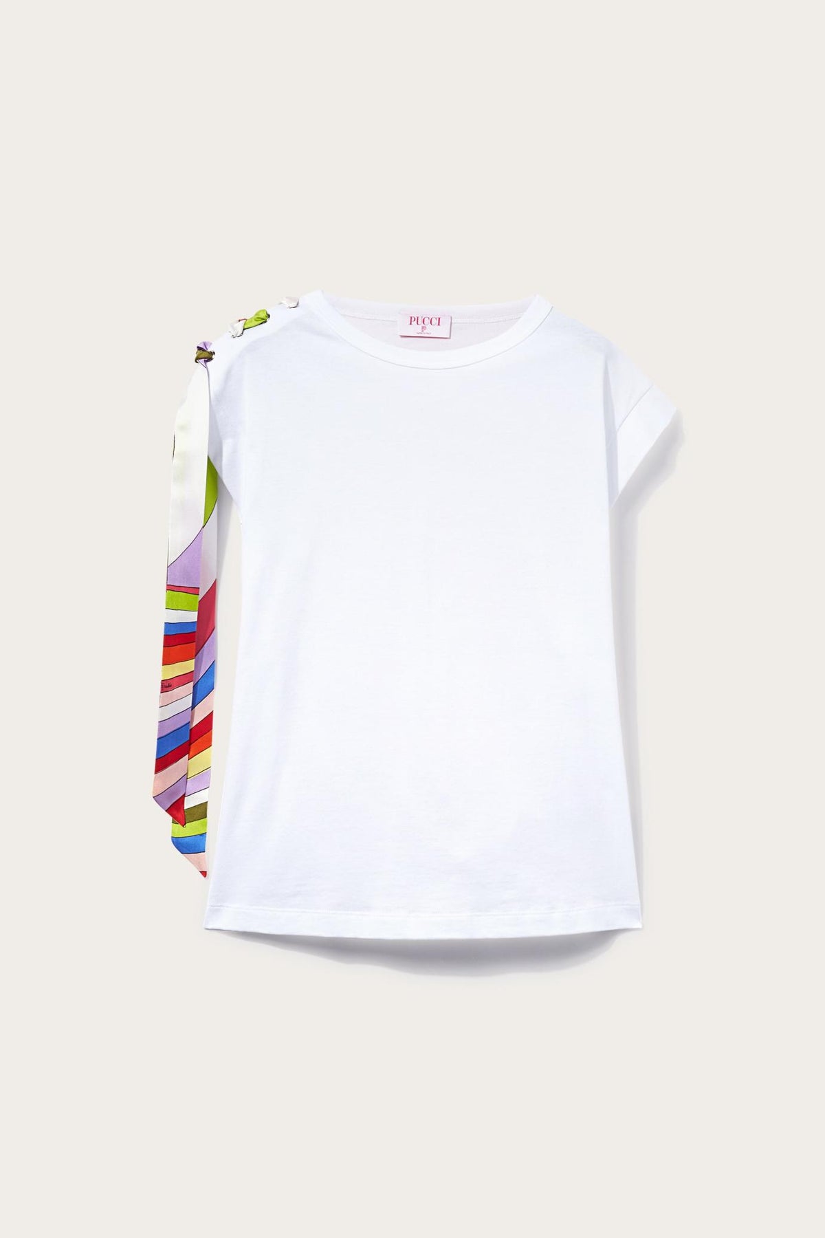 PUCCI T-Shirts And Sweatshirts | Women Tie-Detail T-shirt