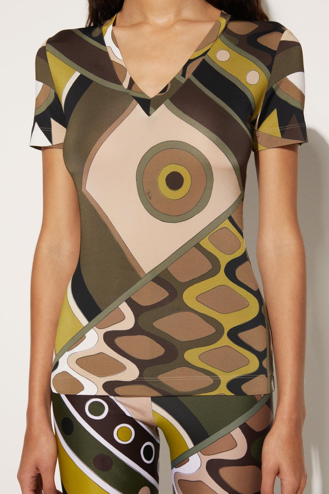 PUCCI T-Shirts And Sweatshirts | Women Vivara-Print T-Shirt