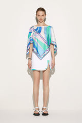 PUCCI Tops And Shirts | Women Cigni-Print Silk Top