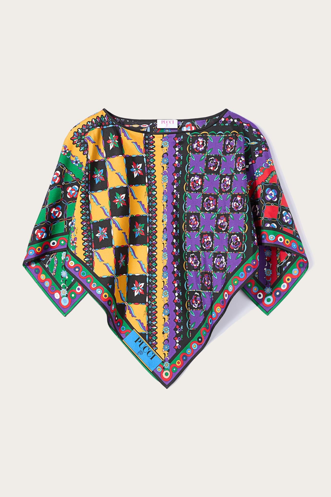 PUCCI Tops And Shirts | Women Festa And Onde-Print Kaftan Top